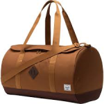Herschel Leather Duffle Bag In Brown Color